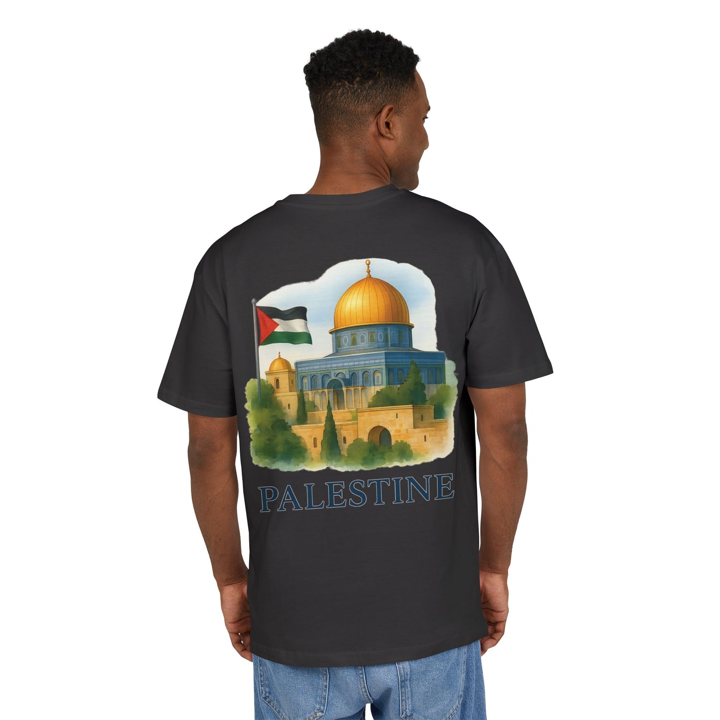 T-shirt Heavy Oversized - Palestine