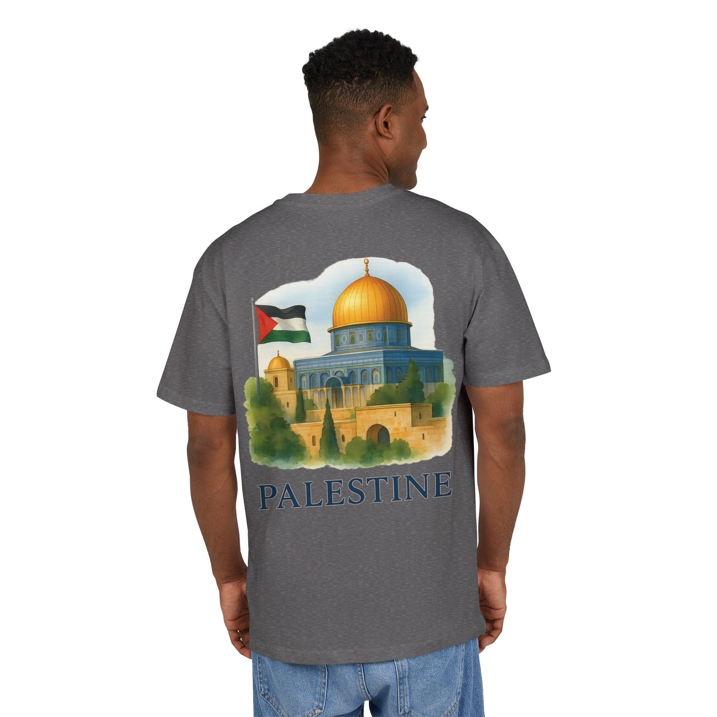 T-shirt Heavy Oversized - Palestine