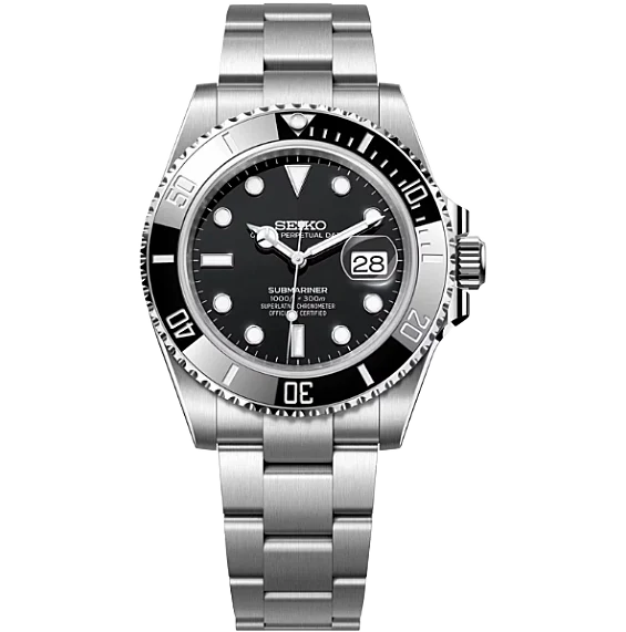 Seiko Mod Automatic | Sub | 9041 Stahl – Oyster – 40 mm