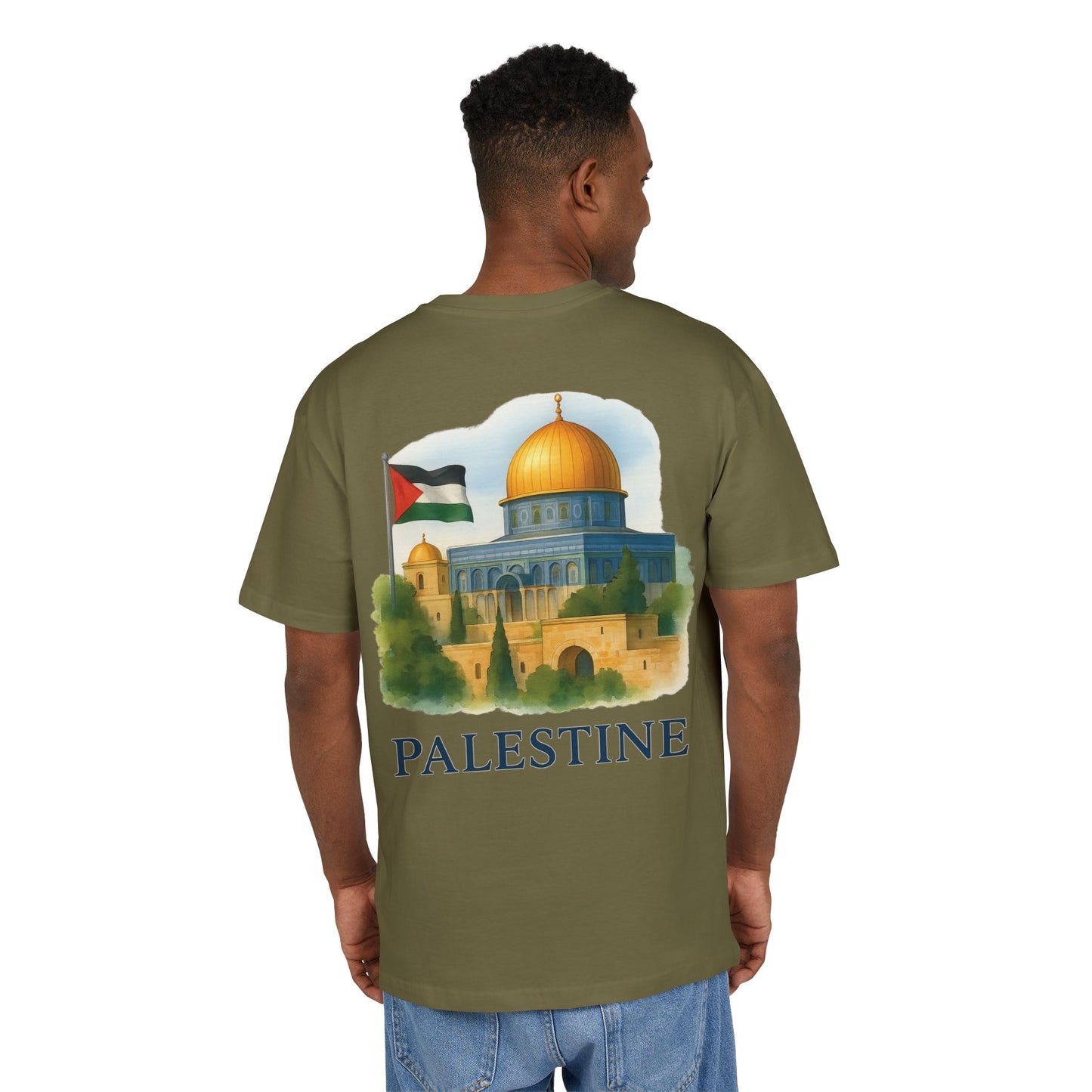 T-shirt Heavy Oversized - Palestine