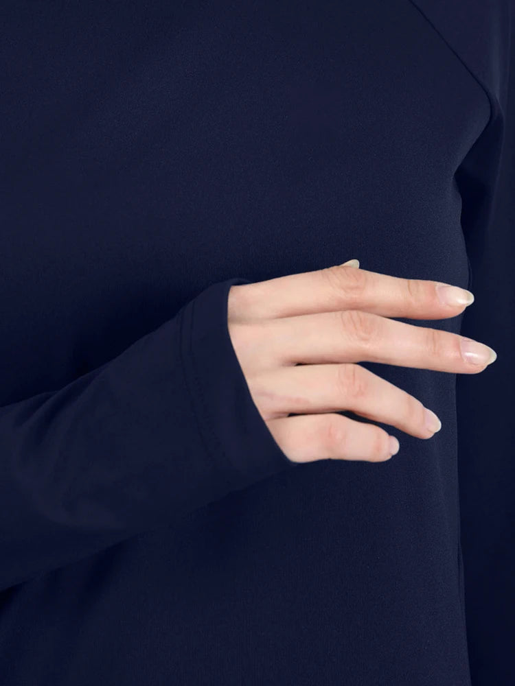 Functionele Sportset voor Moslima's – Inclusief Hoodie, Sportbroek en Hijab