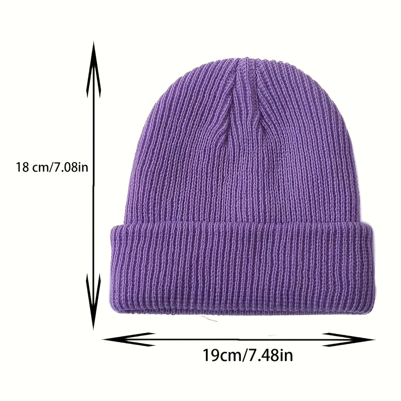 Men’s Beanie Hat – Knitted Winter Cap