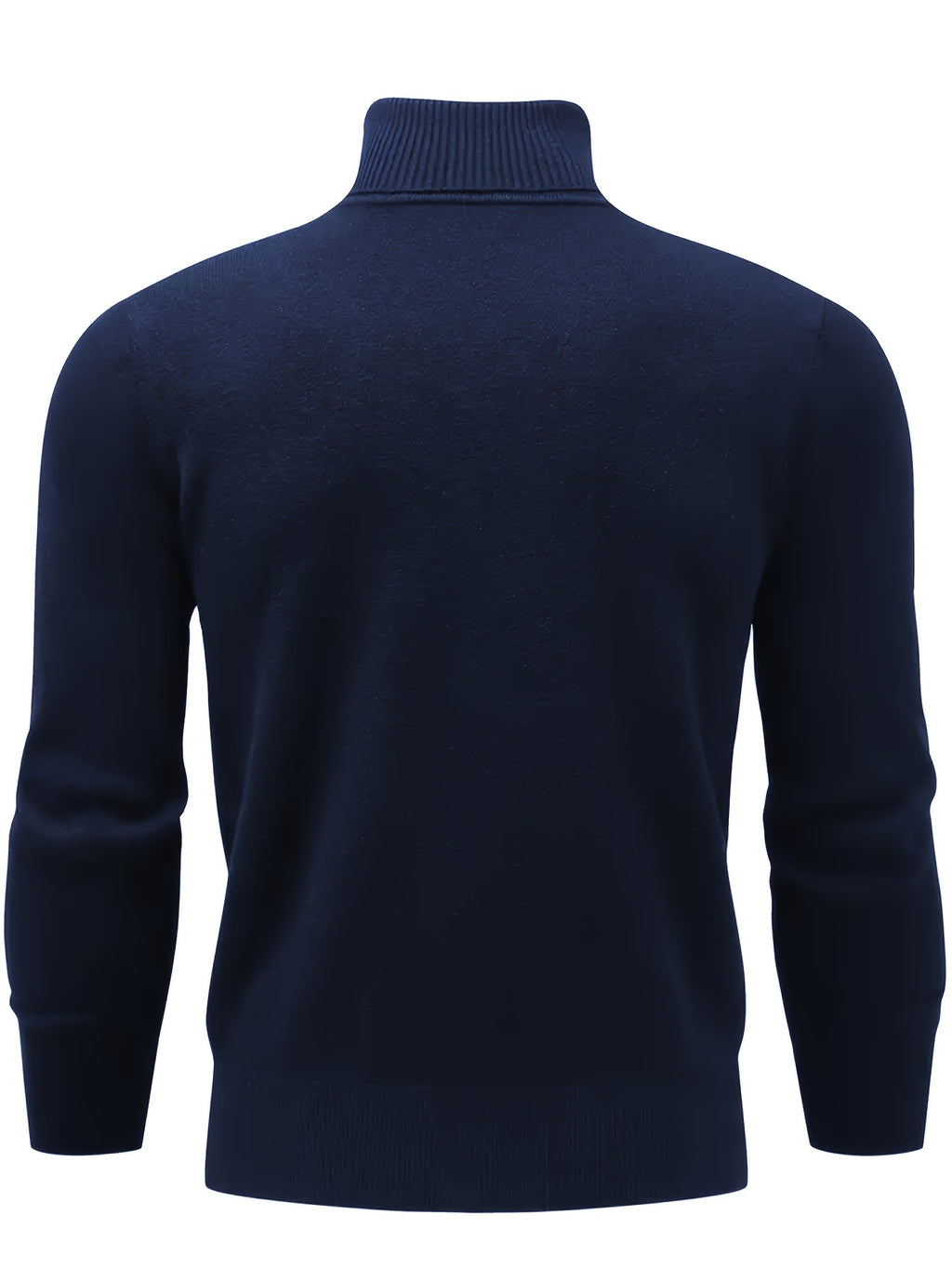 Heren Slim-Fit High Neck Knit Trui - Slim Fit
