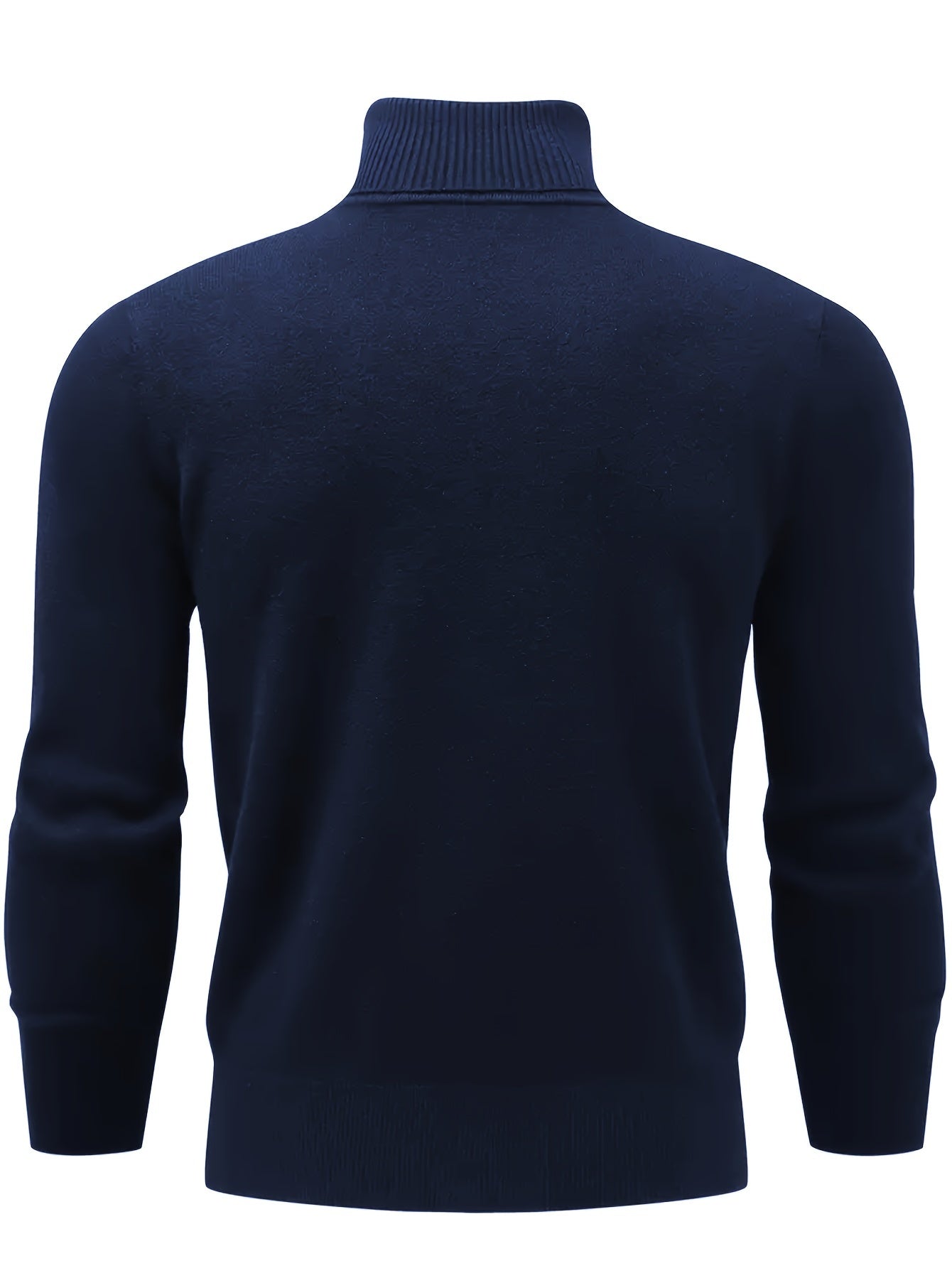 Heren Slim-Fit High Neck Knit Trui - Slim Fit