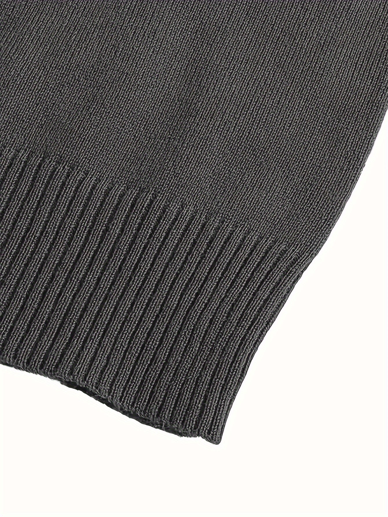 Heren Slim-Fit High Neck Knit Trui - Slim Fit