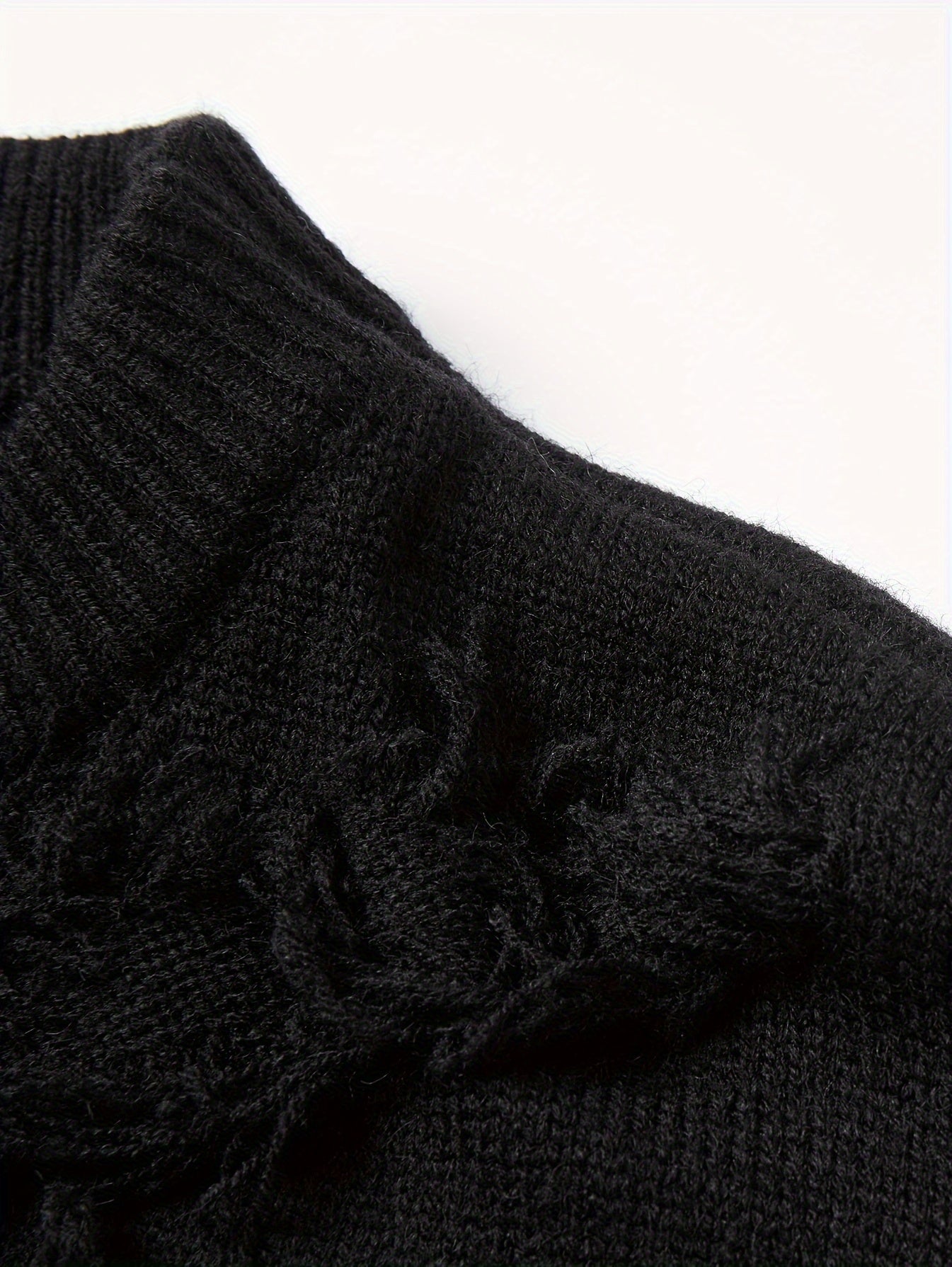 Men’s Distressed Knit Sweater