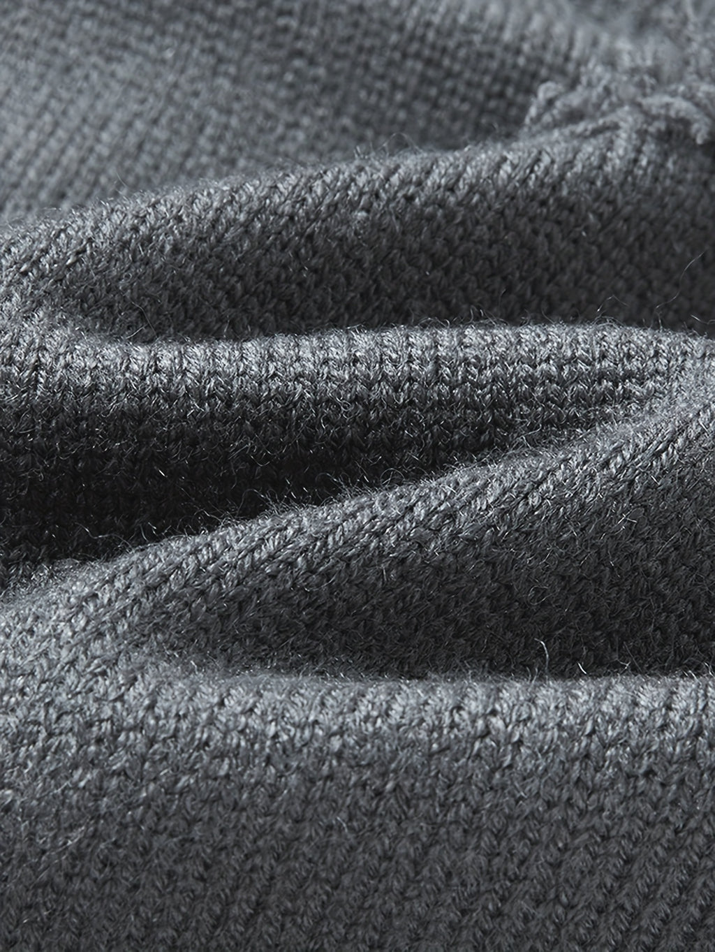 Men’s Distressed Knit Sweater