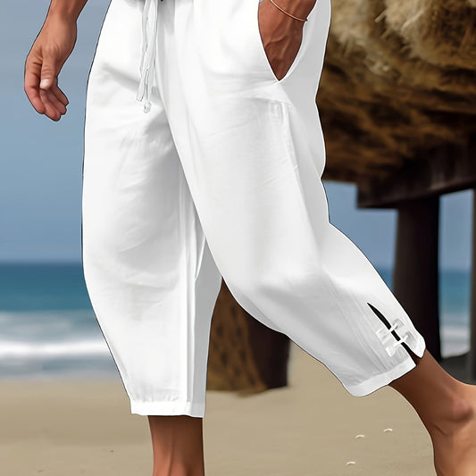 Heren Cropped Broek – Casual & Comfort