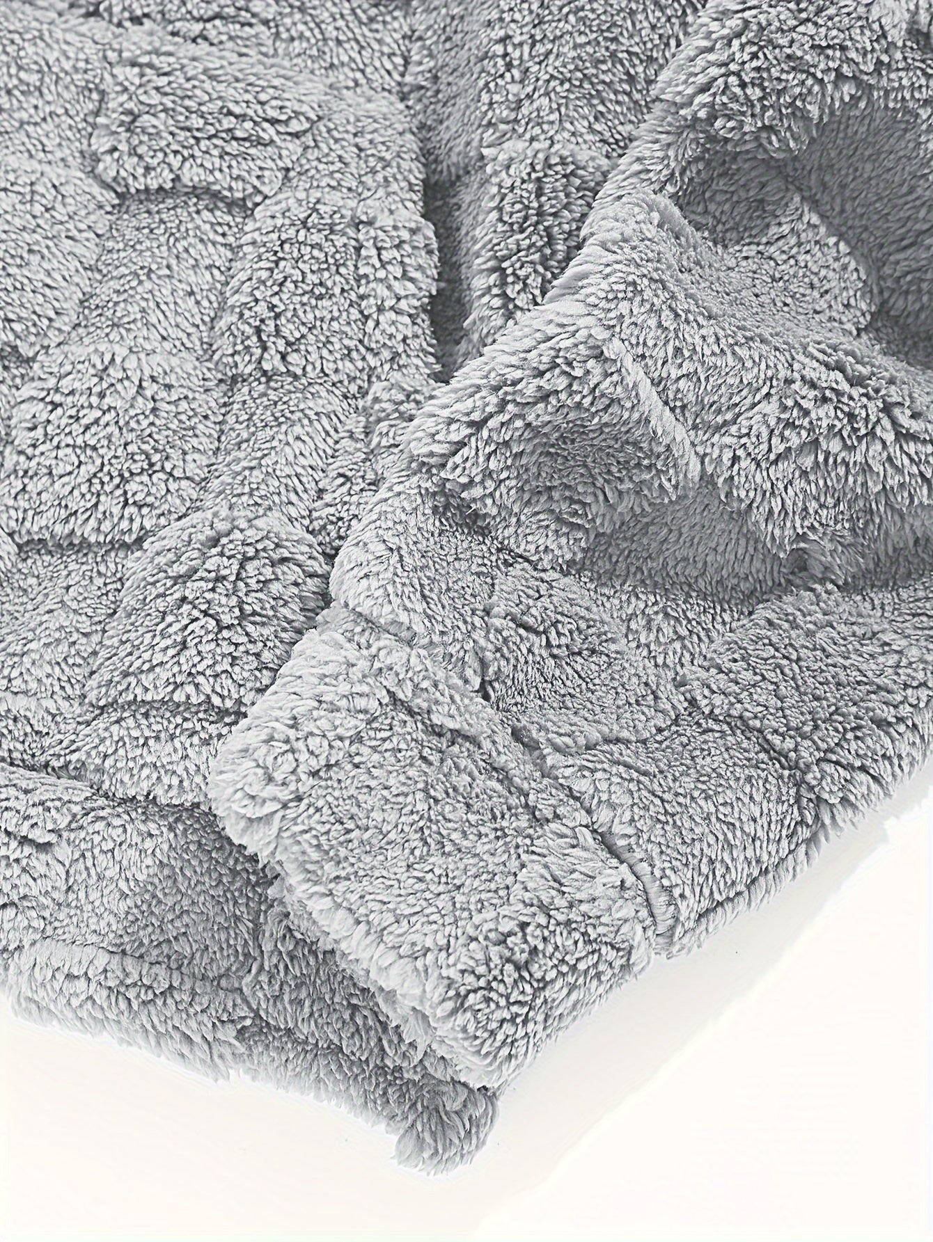 Men’s Plush Fleece Hoodie – Cozy Loose Fit