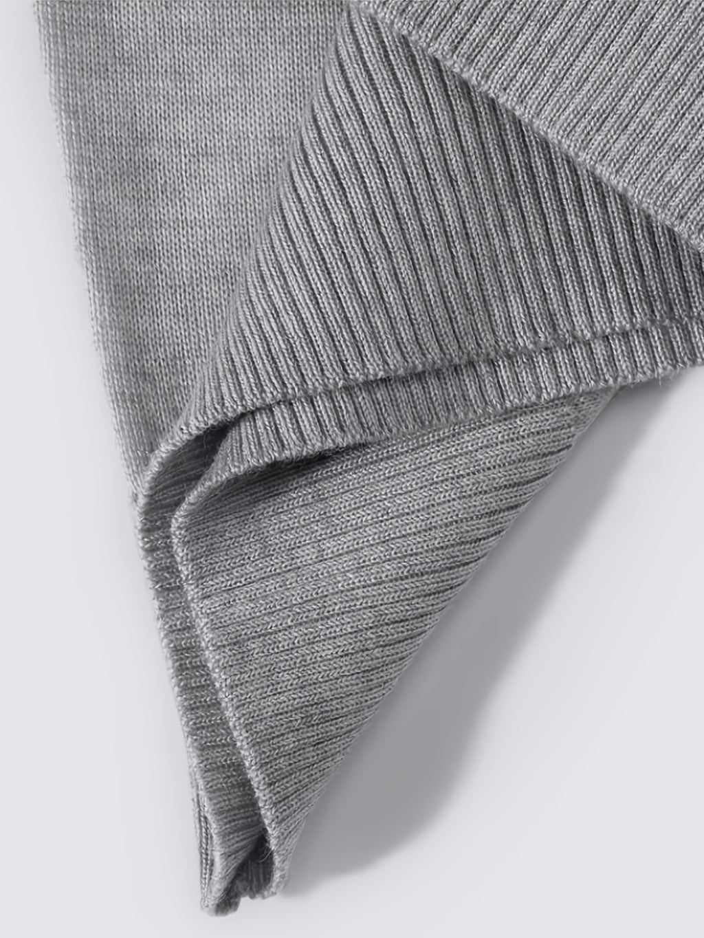 Heren Slim-Fit High Neck Knit Trui - Slim Fit