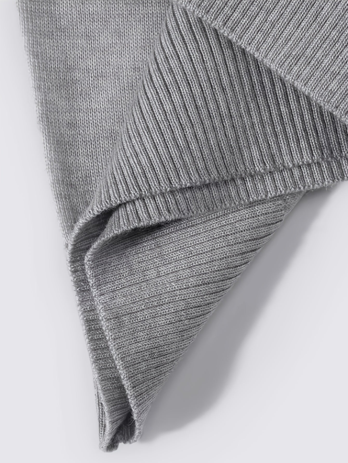 Heren Slim-Fit High Neck Knit Trui - Slim Fit