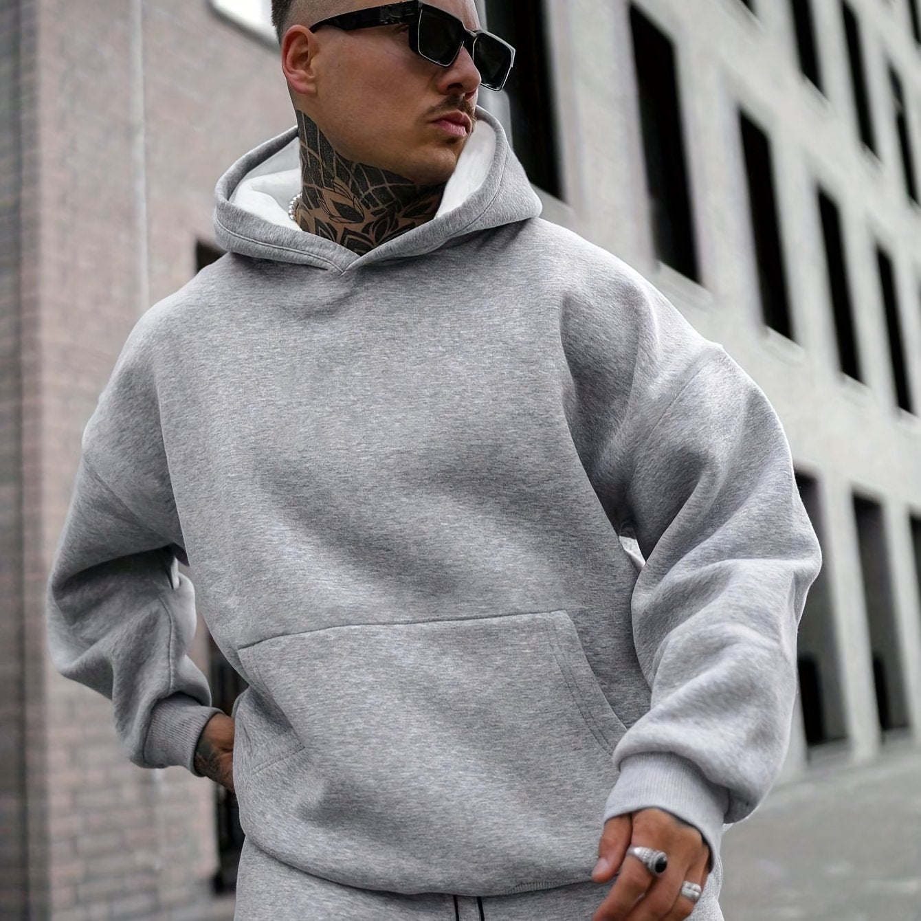 Men’s Casual Hooded Sweatshirt