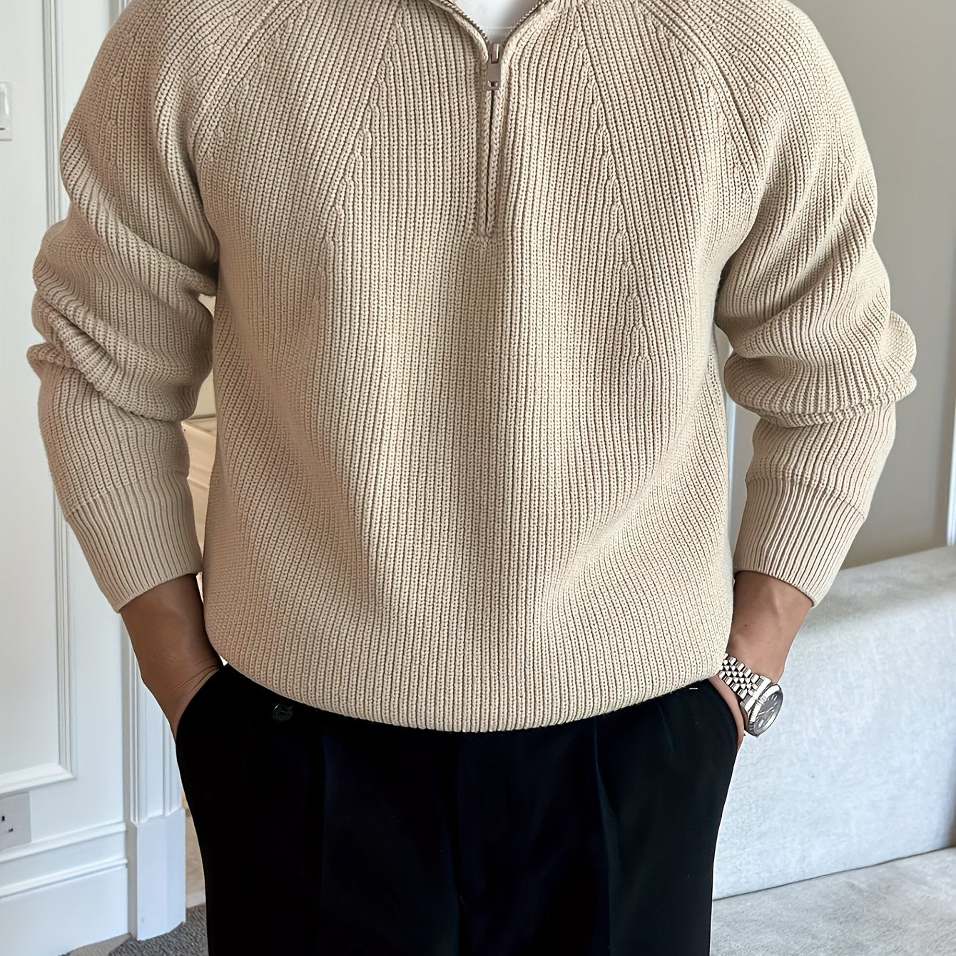 Men’s Thick Knit Sweater