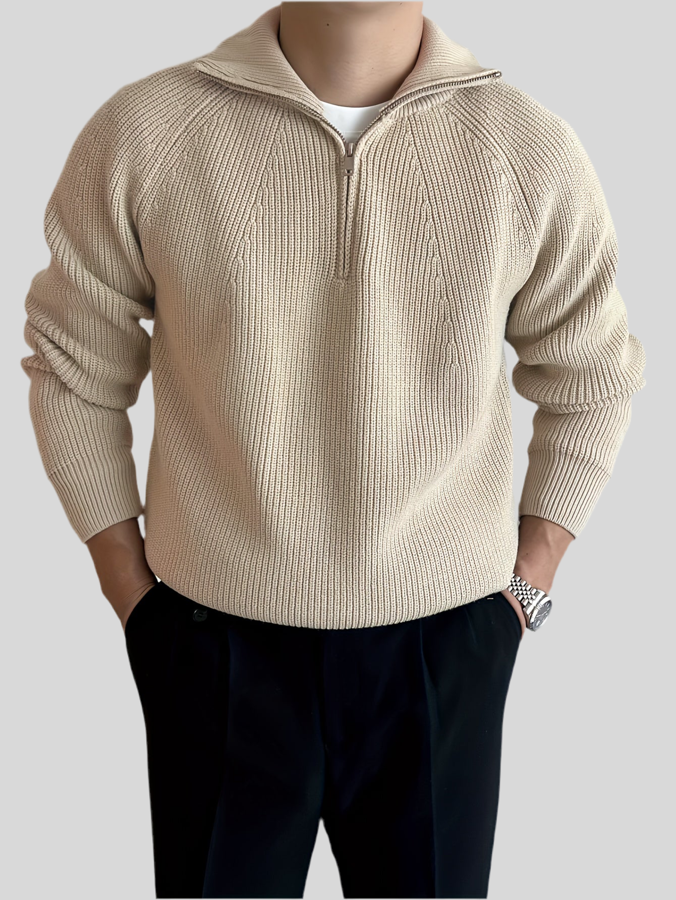 Men’s Thick Knit Sweater