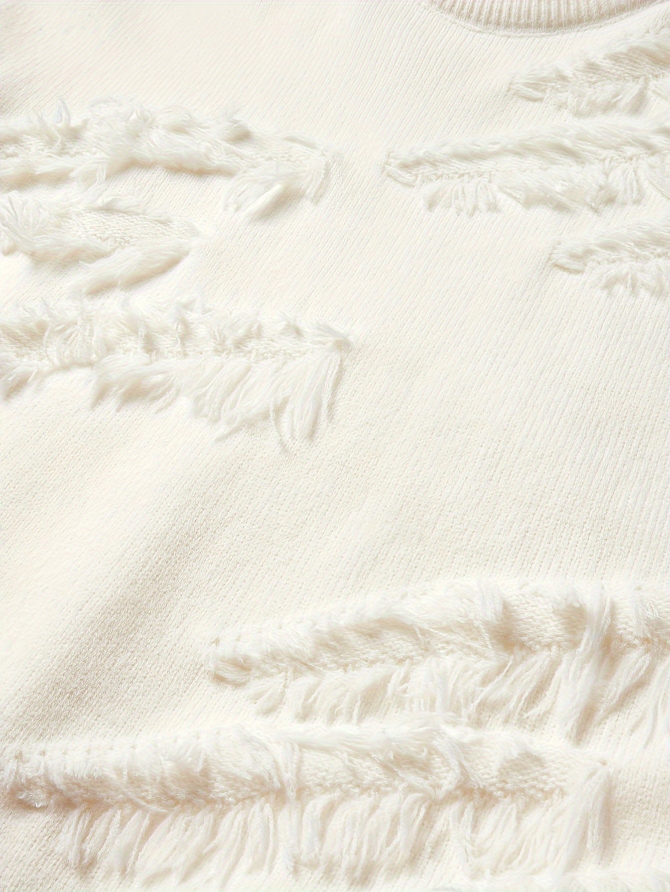 Men’s Distressed Knit Sweater