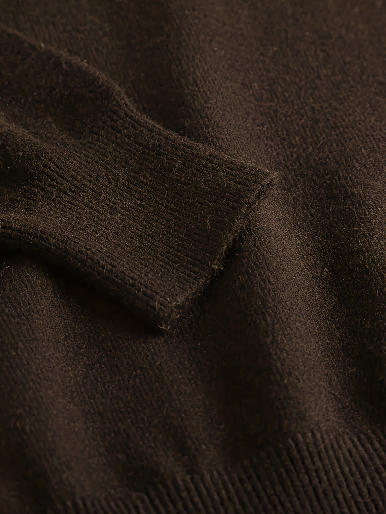 Heren Slim-Fit High Neck Knit Trui - Slim Fit