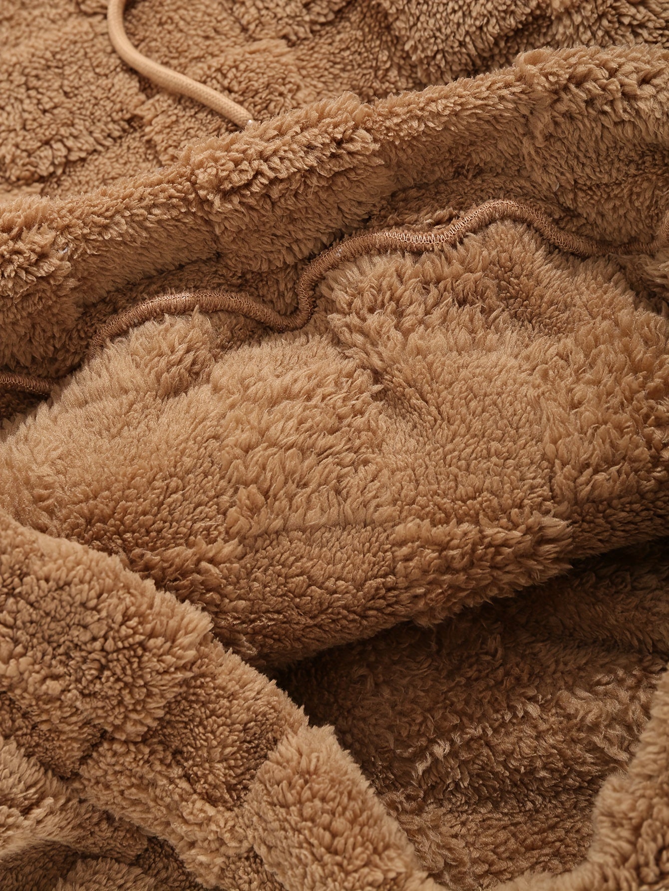 Men’s Plush Fleece Hoodie – Cozy Loose Fit