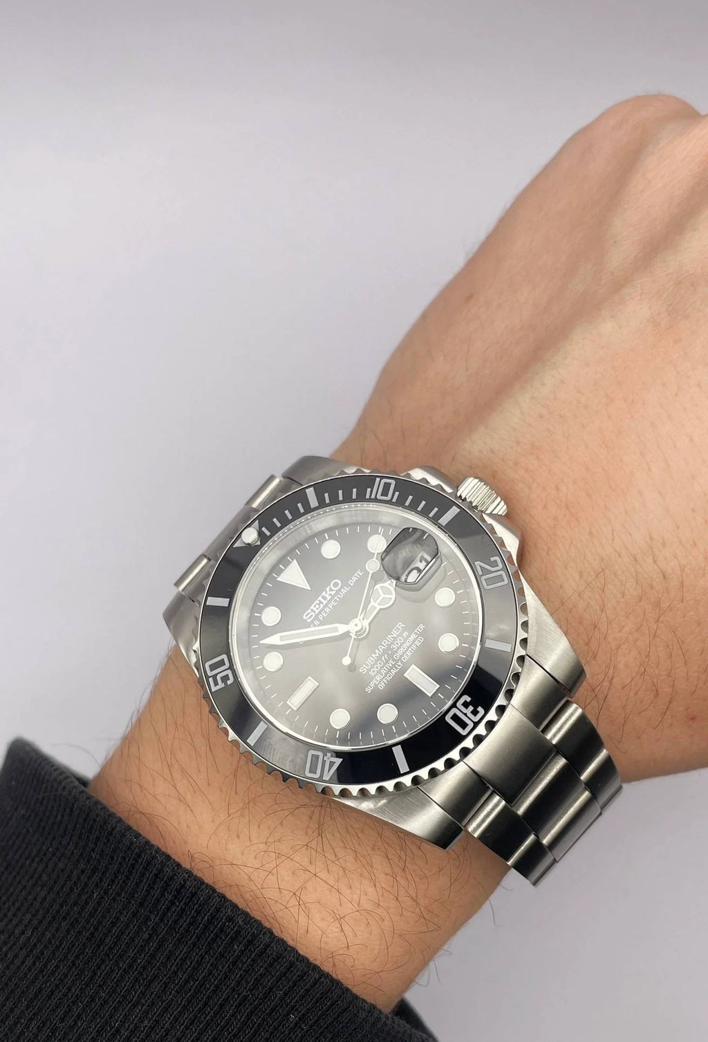 Seiko Mod Automatic | Sub | 9041 Stahl – Oyster – 40 mm