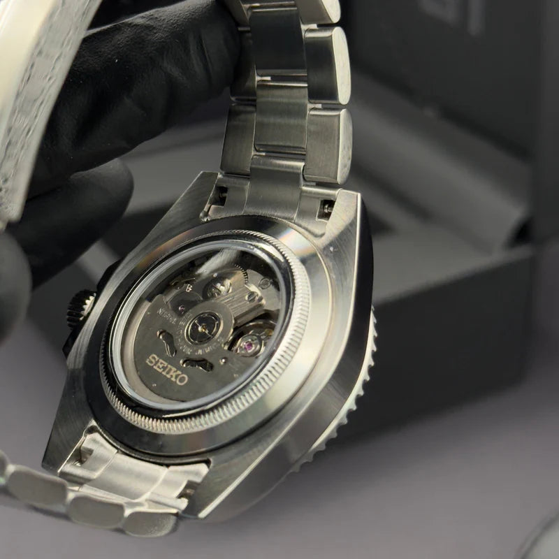 Seiko Mod Automatic | Just | 904L Staal – Zilver - 39mm