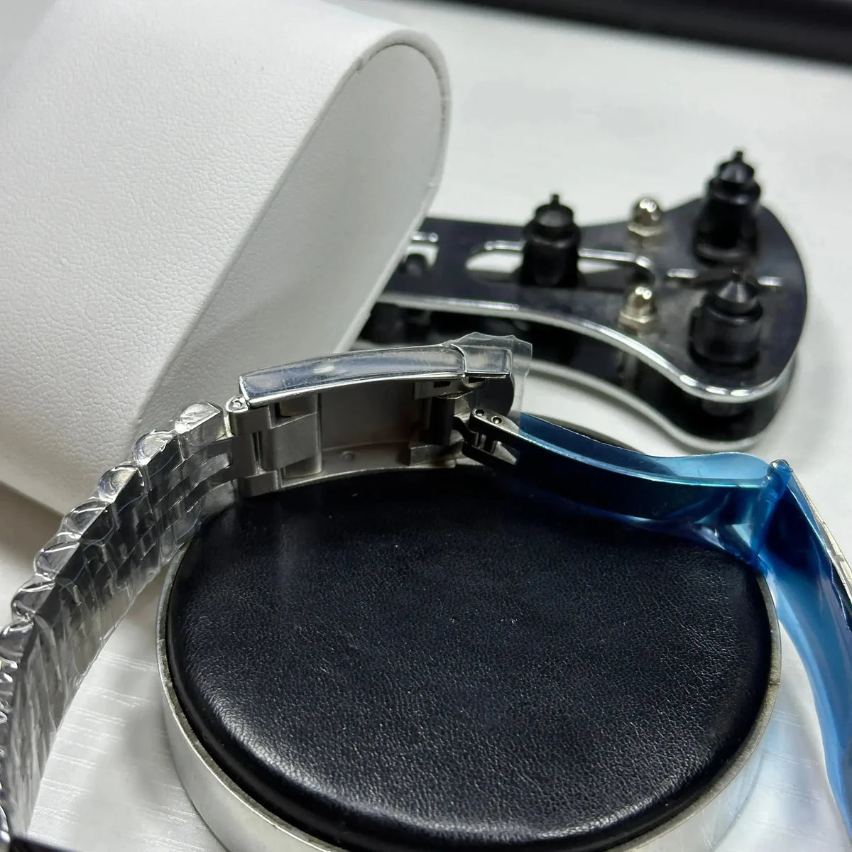 Seiko Mod Automatik | Arabisches Zifferblatt | 9041 Stahl - Grün - 39 mm