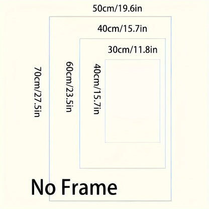 Islamitische Kalligrafie Wanddecoratie Set van 3 - Frameloze Canvas Prints voor Slaapkamer, Woonkamer & Kantoor