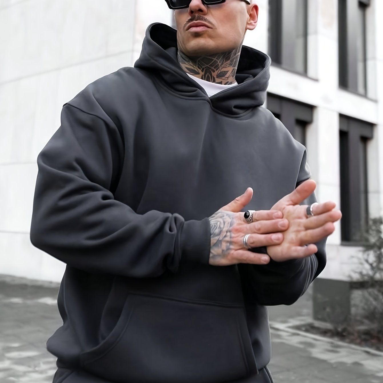 Men’s Casual Hooded Sweatshirt