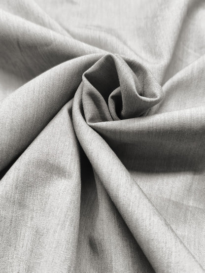 Heren Kandora - Polyester Blend - Grijs - Borduursel